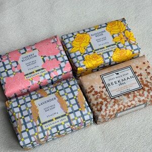 Beekman 1802 Goat Milk Bar Soap Set
